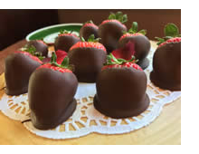 chocolate strawberries